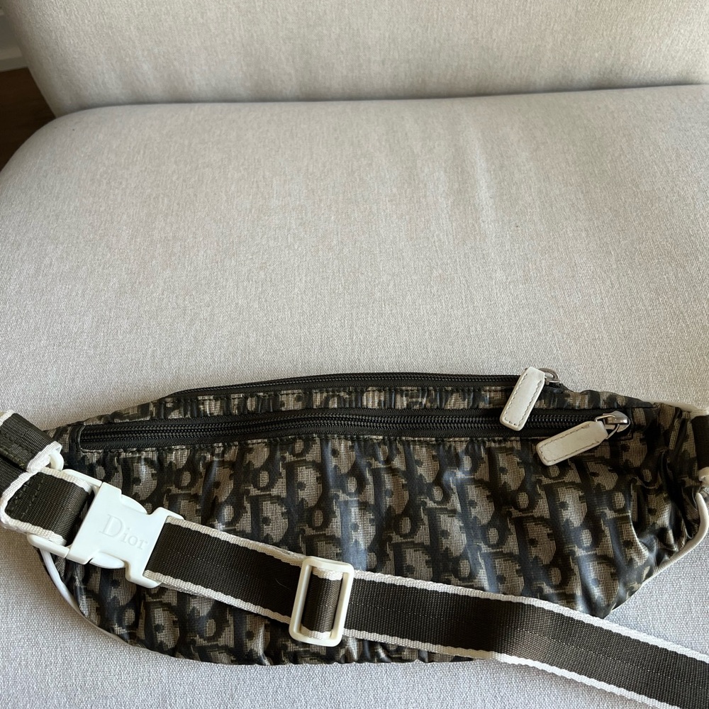 Dior Monogram Trotter No. 2 Bum Bag Waist Pouch Fanny Pack - Picture 5 of 10